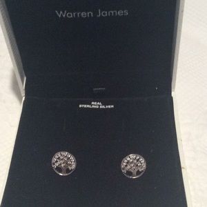 Warren James London earrings Sterling silver.